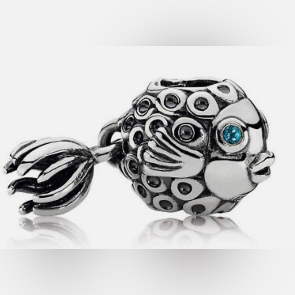 Pandora Dangle Charm Splish Splash Fish